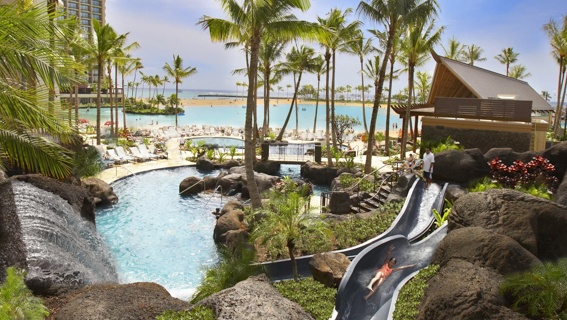 Hilton Hawaiian Village Waikiki Beach Resort Pool