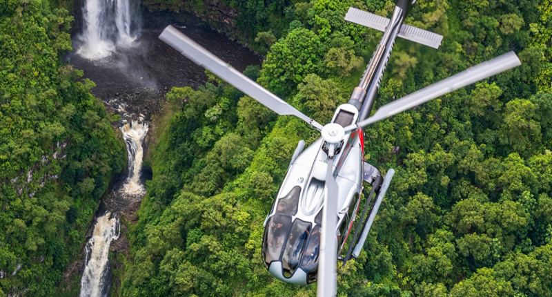 Maverick Helicopters Slide Maui Corner