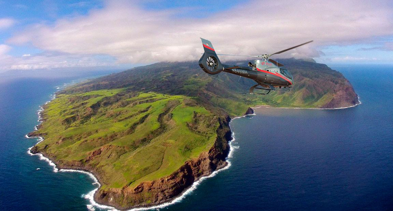 Maverick Helicopters Slide Maui Island